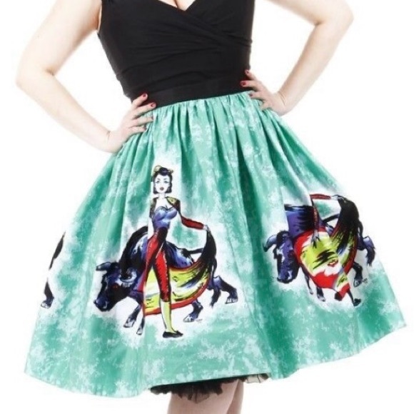 Pinup retro style skirt - Picture 3 of 9